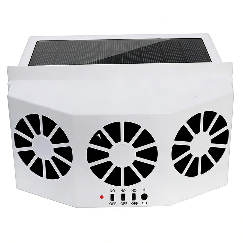 Solar Car Vent Fan