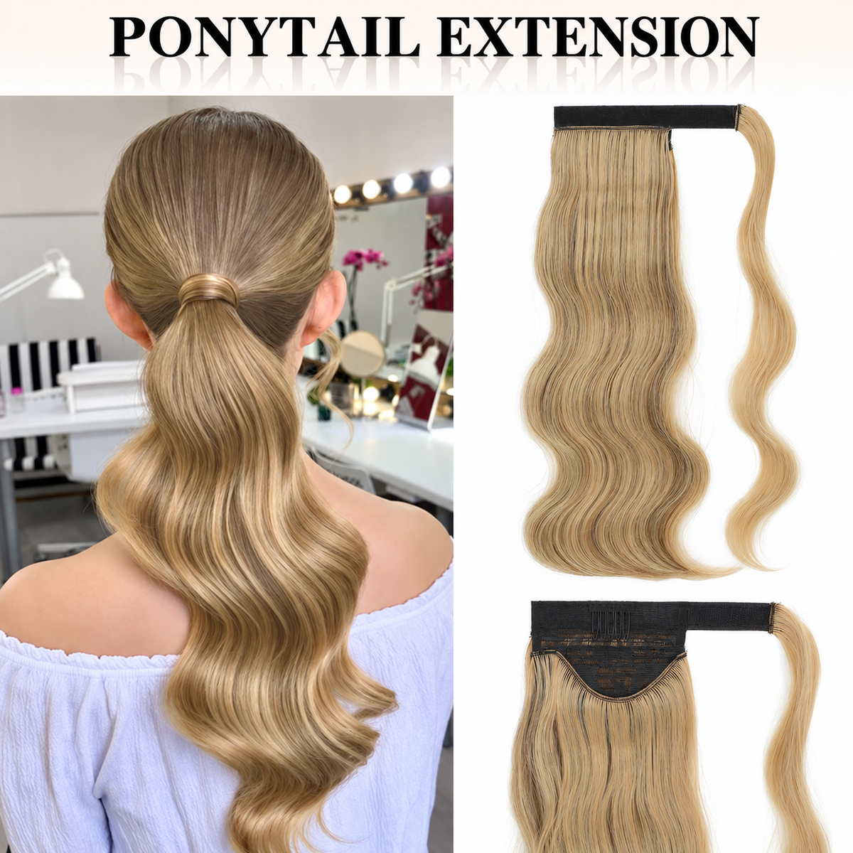 Claw Clip Ponytail Extension