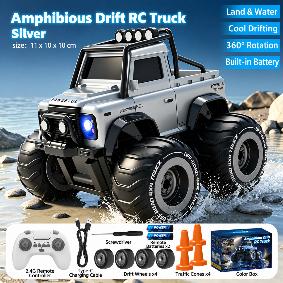 Amphibious Drift RC Car