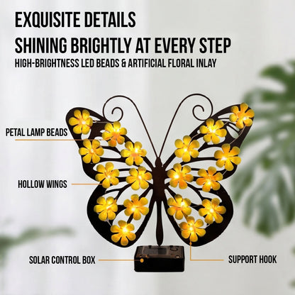 Solar Butterfly Light