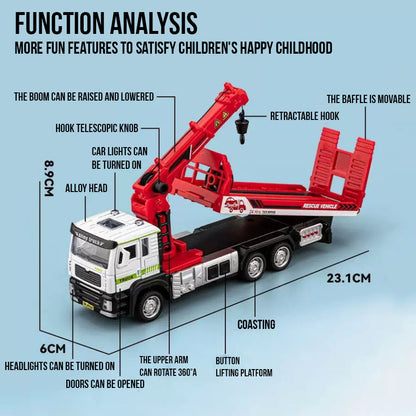 Rescue Tow Truck Toy