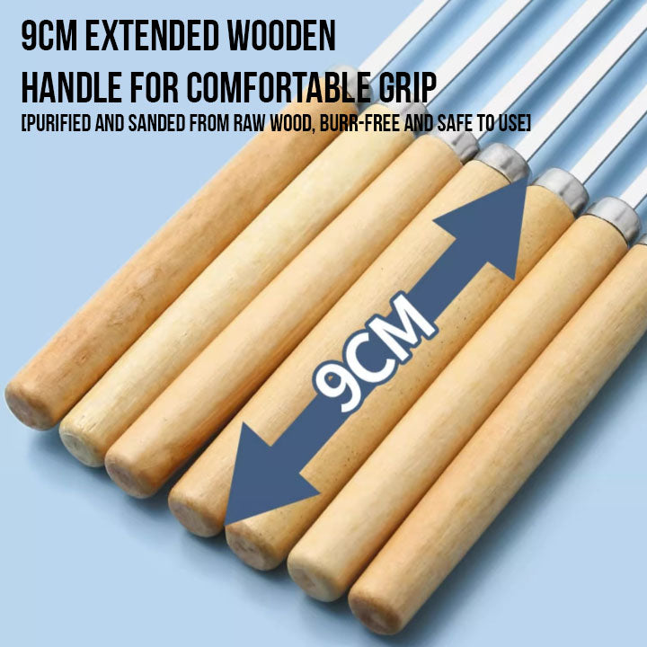 Steel BBQ Stick