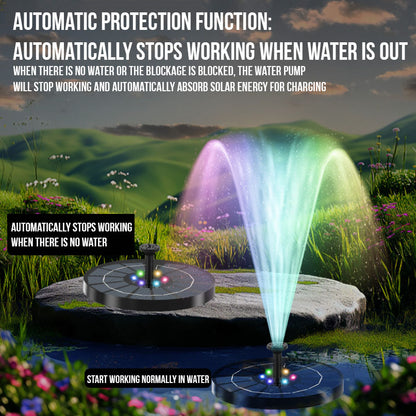 Rainbow Fountain Light