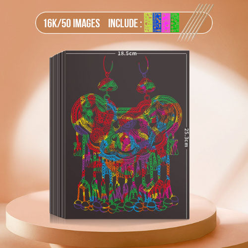 Magic Rainbow Scratch Art
