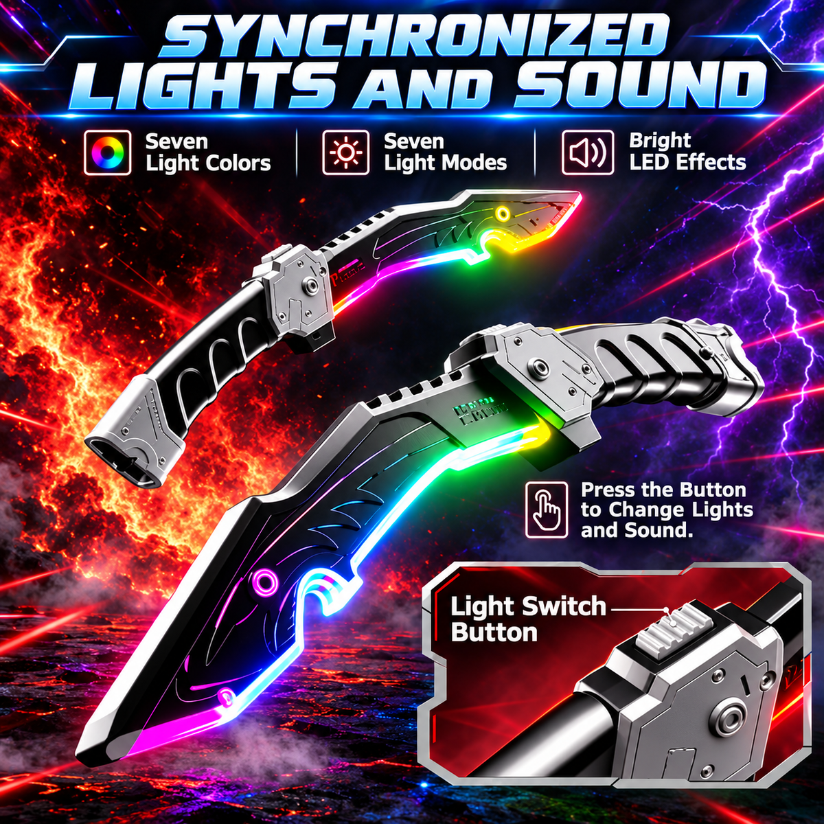 3-in-1 Transforming LED Bow Toy