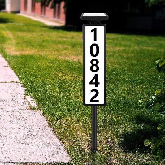 Solar Address Light