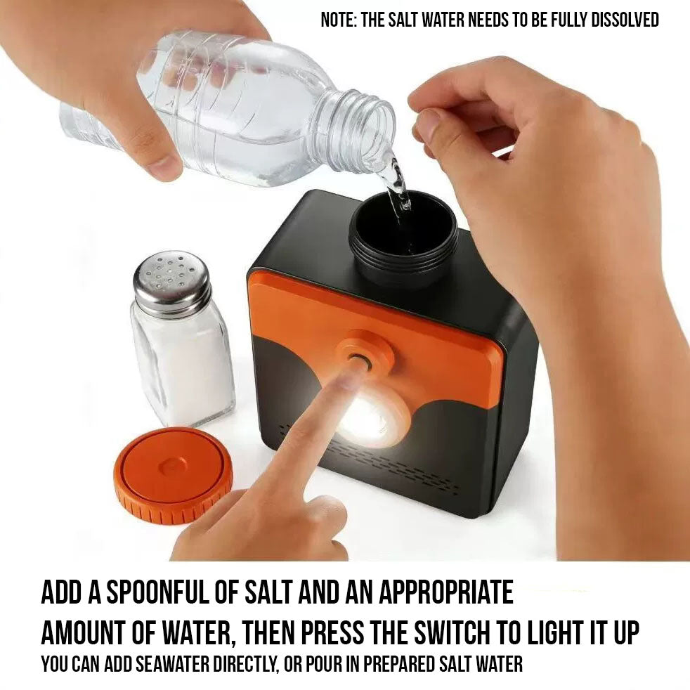 Emergency Salt Lamp