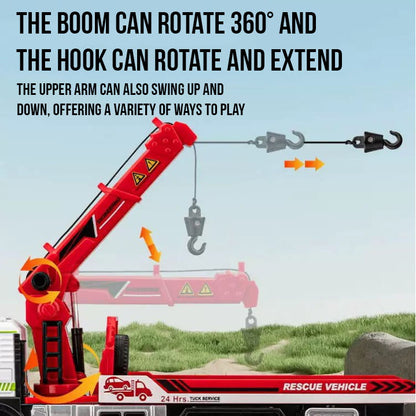Rescue Tow Truck Toy
