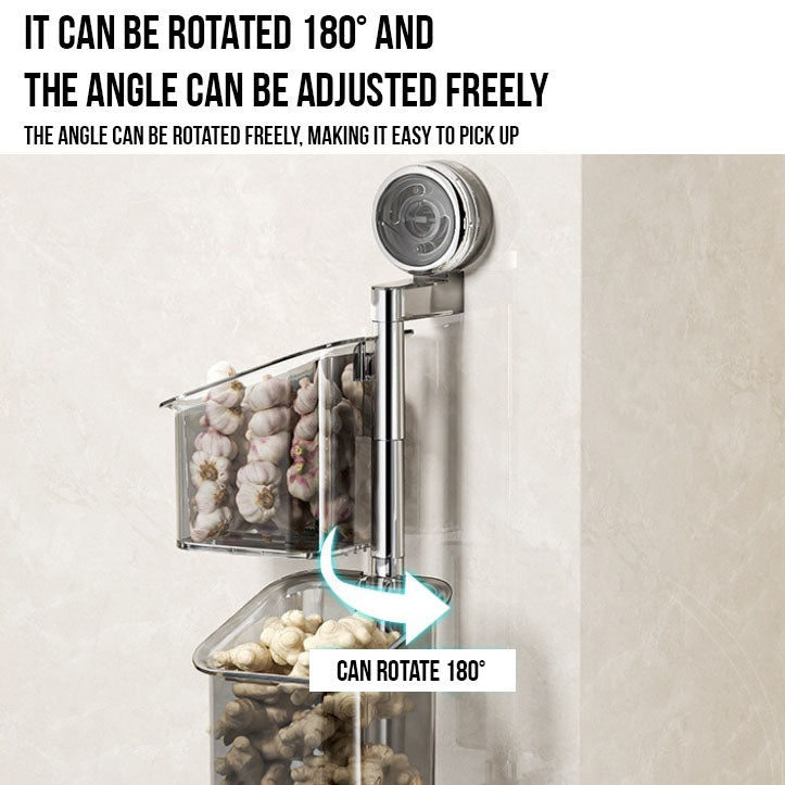 Rotating Wall Rack