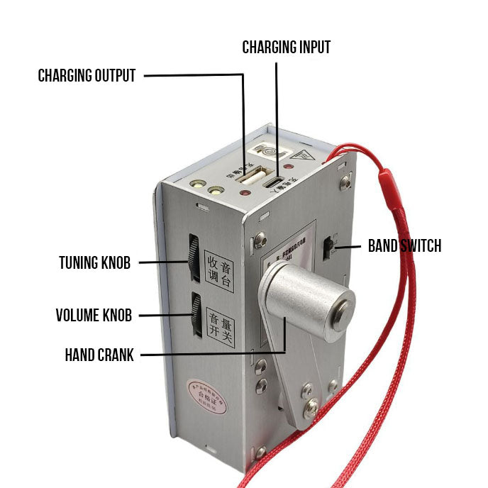 Hand Crank Generator