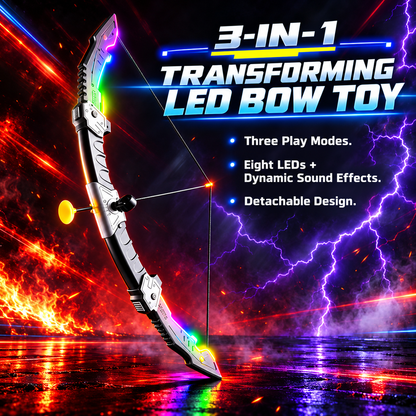 3-in-1 Transforming LED Bow Toy