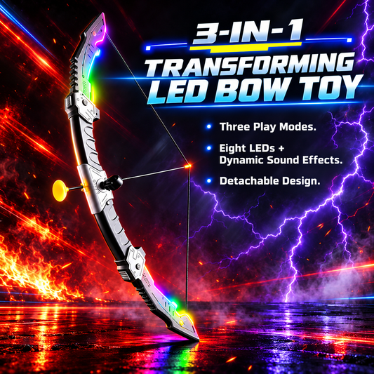 3-in-1 Transforming LED Bow Toy