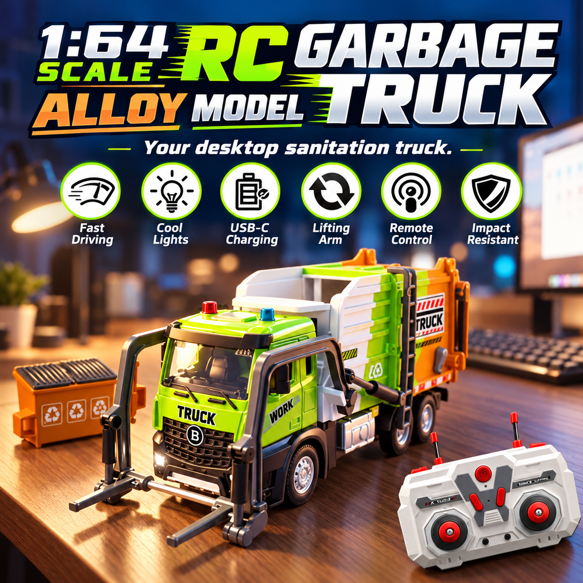 RC Garbage Truck