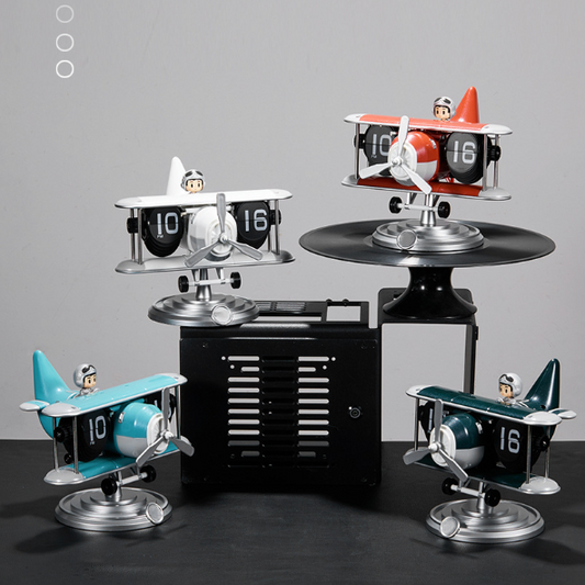 Airplane Flip Clock