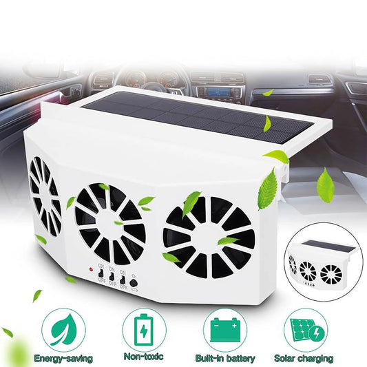 Solar Car Vent Fan