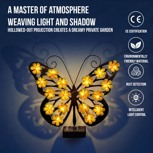Solar Butterfly Light