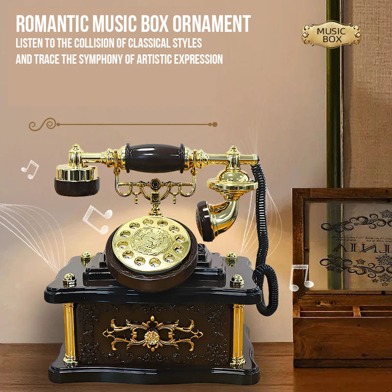 Retro Phone Music Box