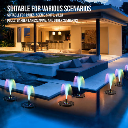 Rainbow Fountain Light