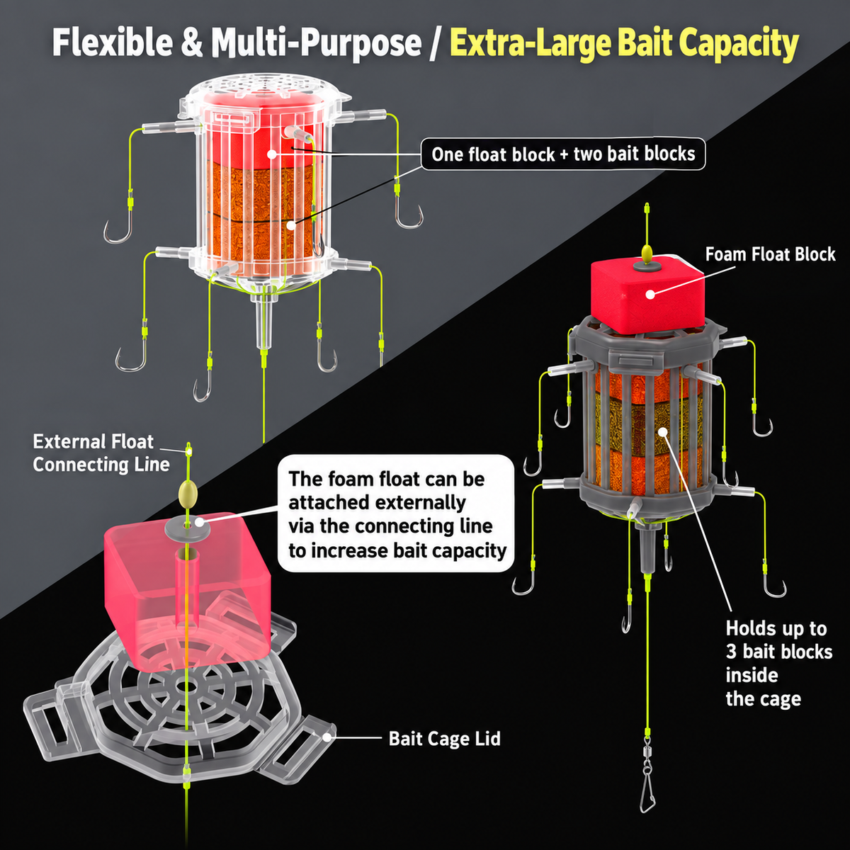 Bottom Bait Cage