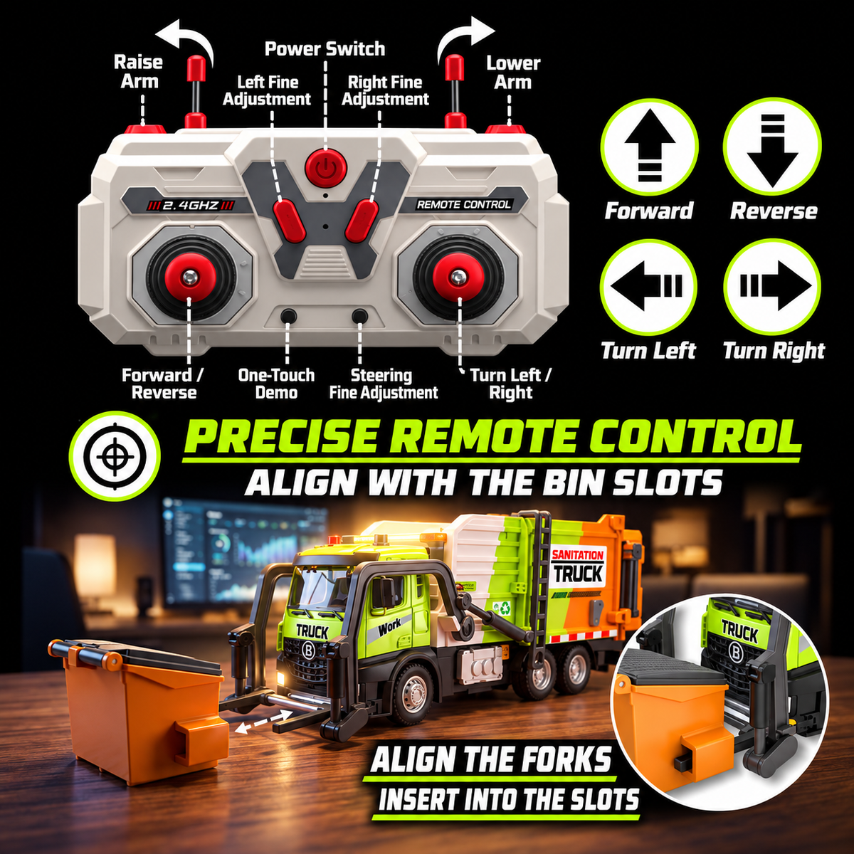 RC Garbage Truck