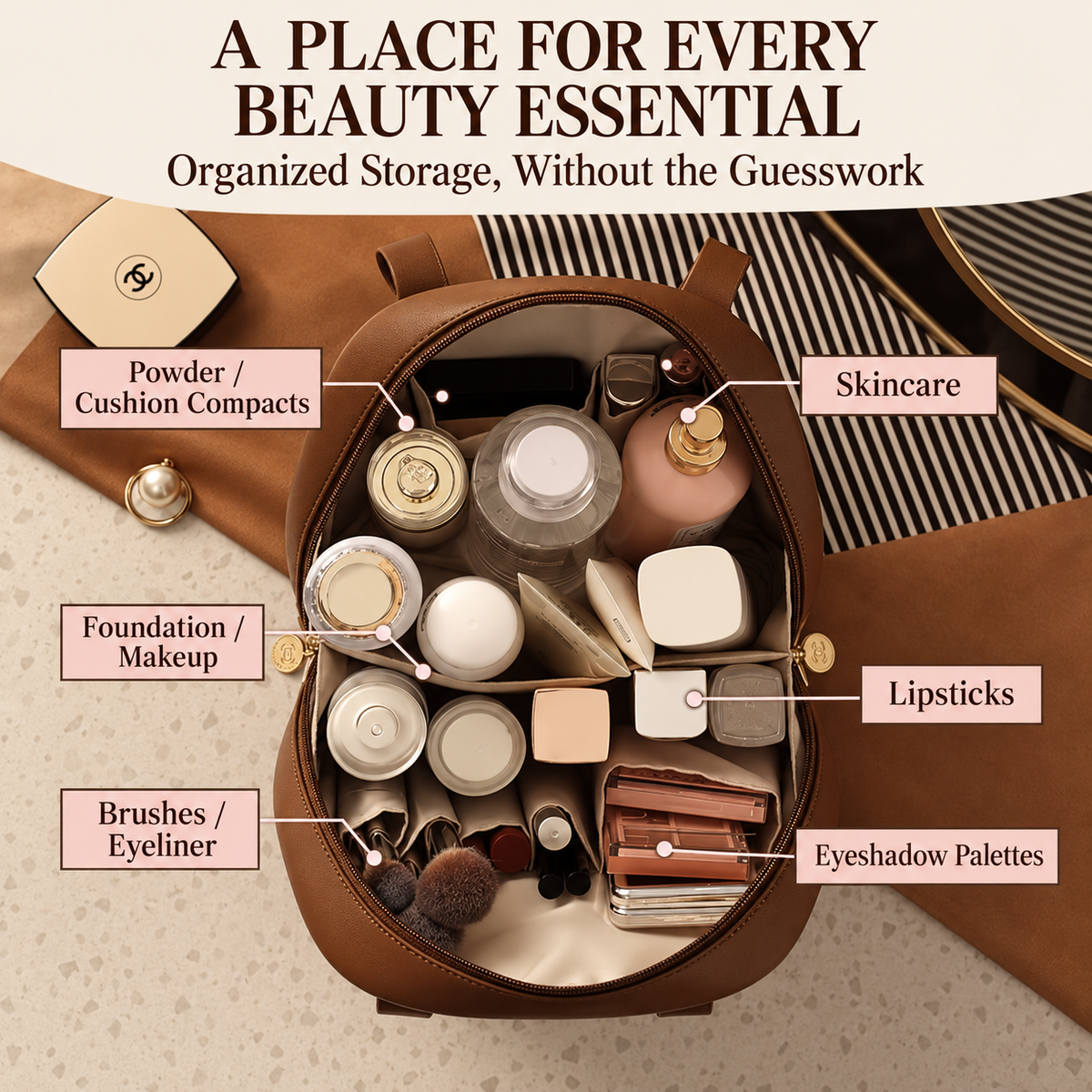 Makeup Organizer Bag