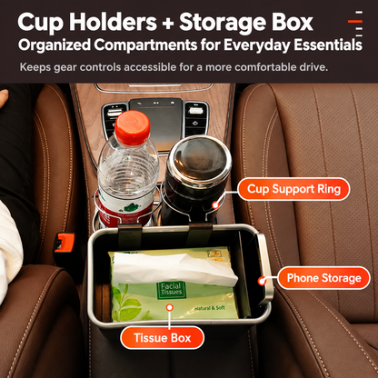 Car Armrest Storage Box