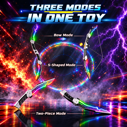 3-in-1 Transforming LED Bow Toy
