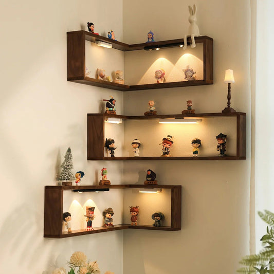 Corner LED Shelf