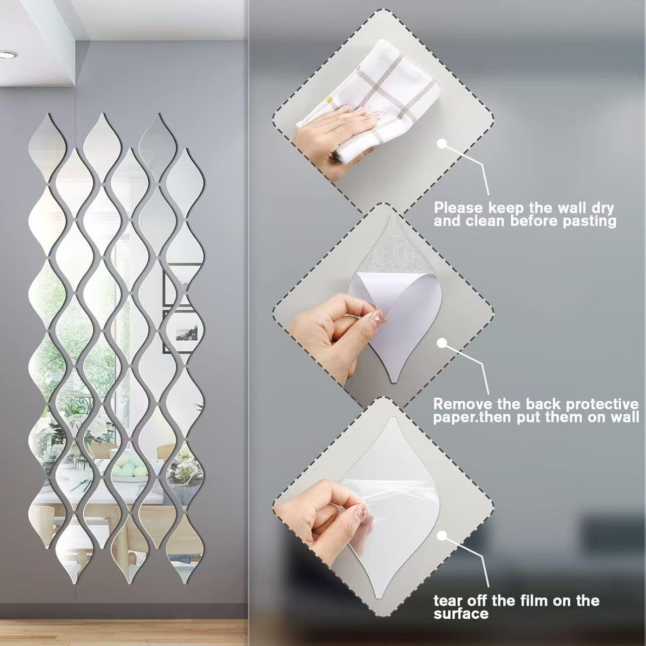 MirrorGlow Wall Decor