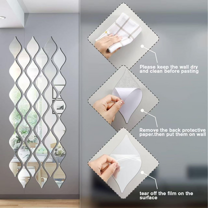 MirrorGlow Wall Decor