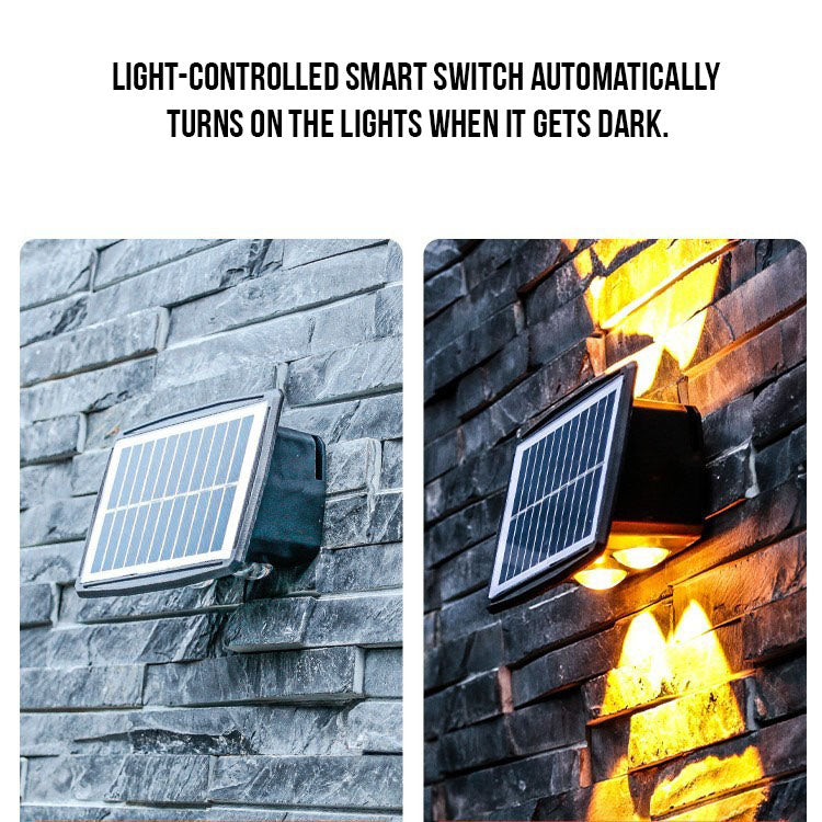 Solar Outdoor Wall Light