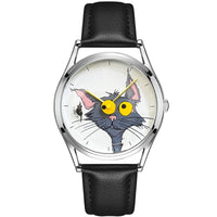 Leather Strap Watch