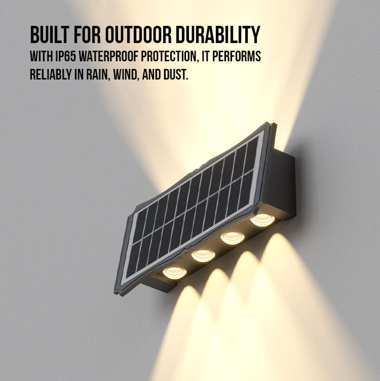 Solar Outdoor Wall Light