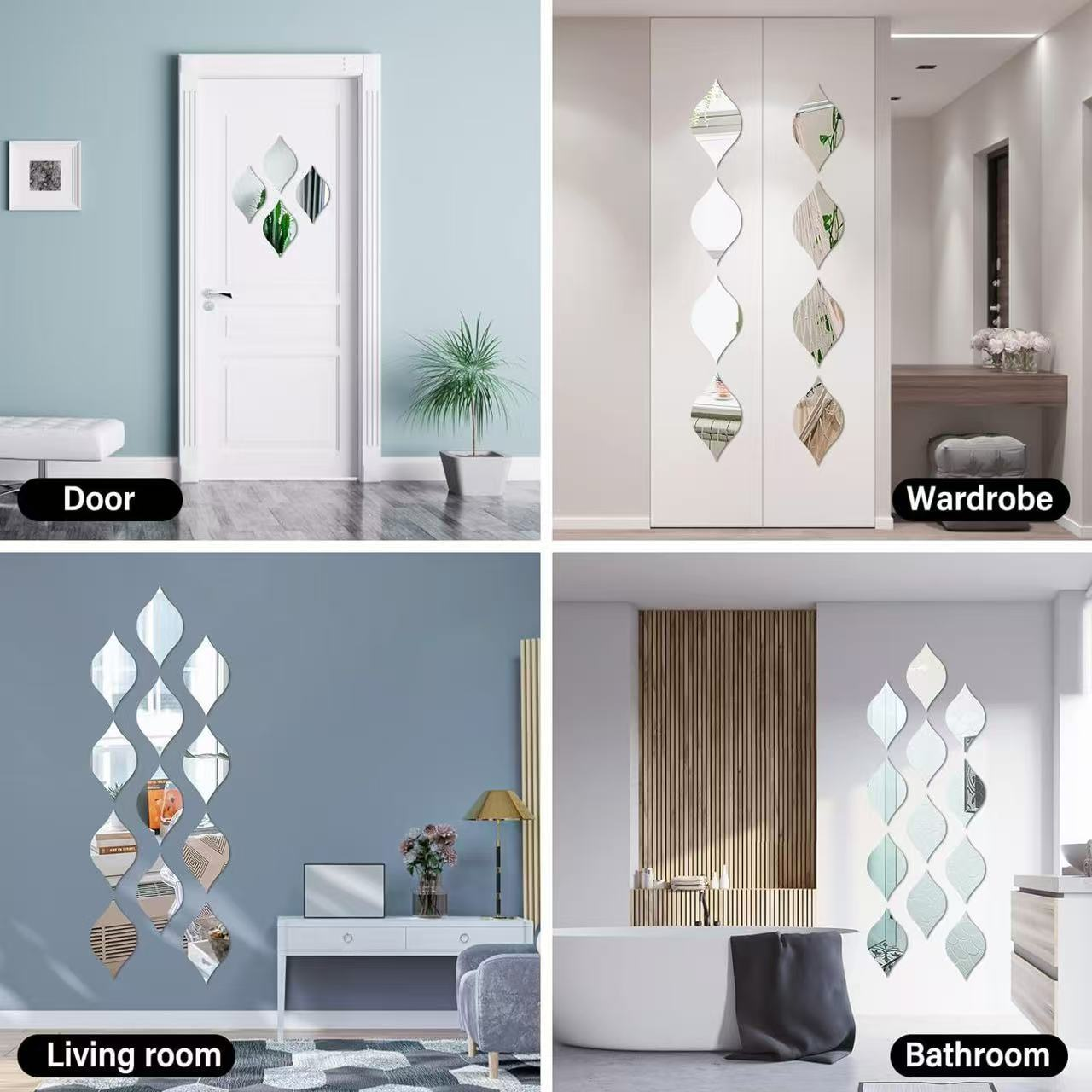 MirrorGlow Wall Decor