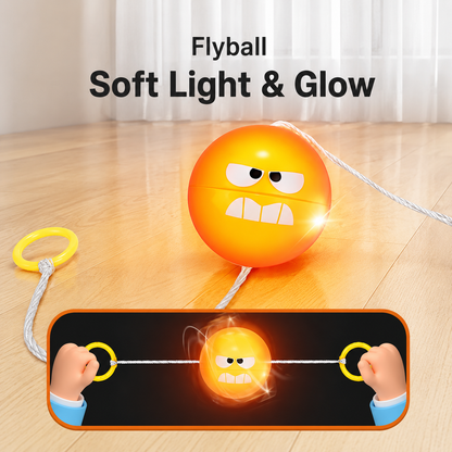 Glowing Pull String Ball