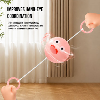 Glowing Pull String Ball