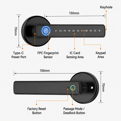 Smart Fingerprint Door Lock