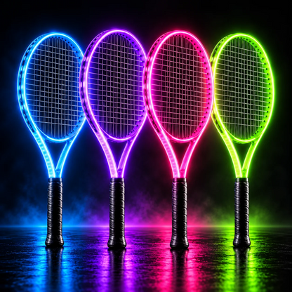 GlowServe LED Tennis Racket