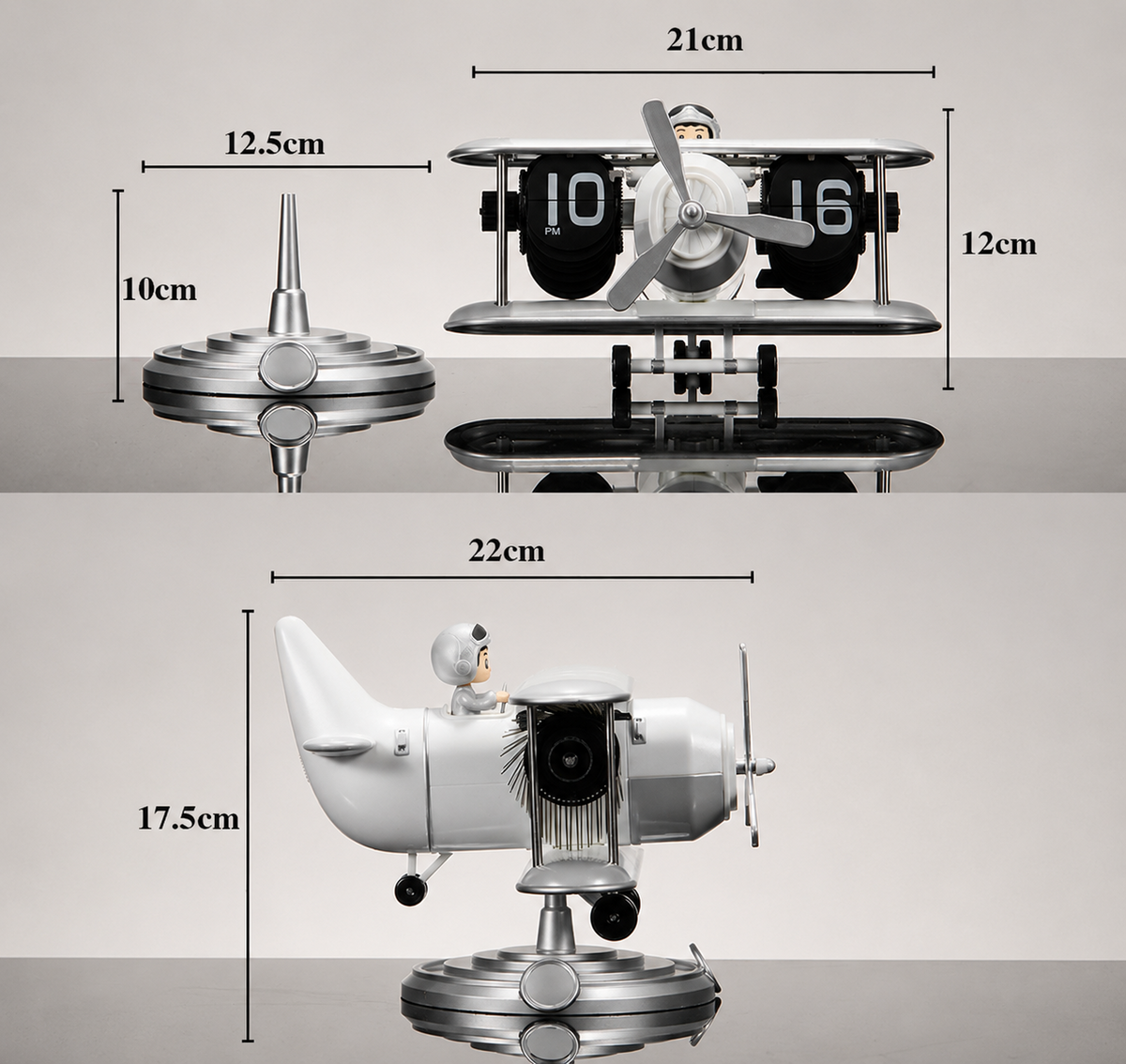 Airplane Flip Clock