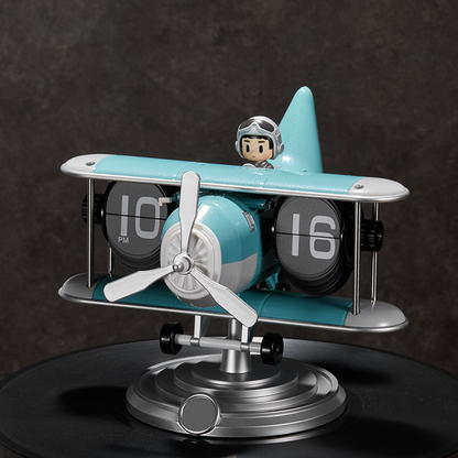 Airplane Flip Clock