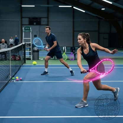 GlowServe LED Tennis Racket