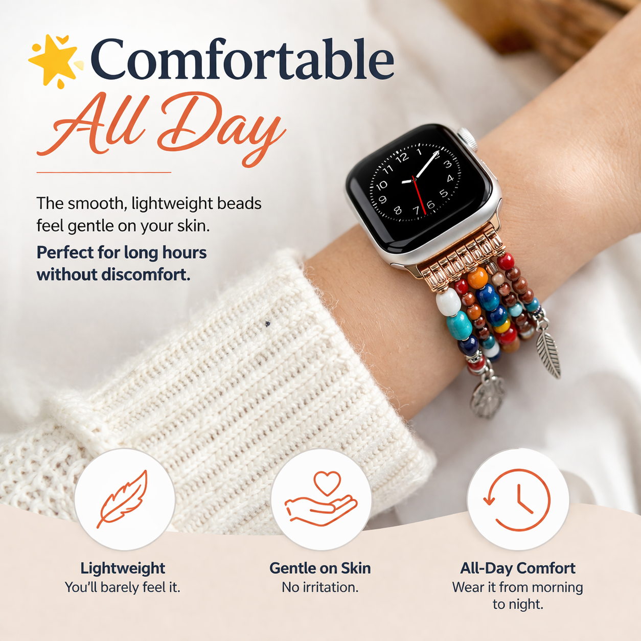 Beaded Watch Band
