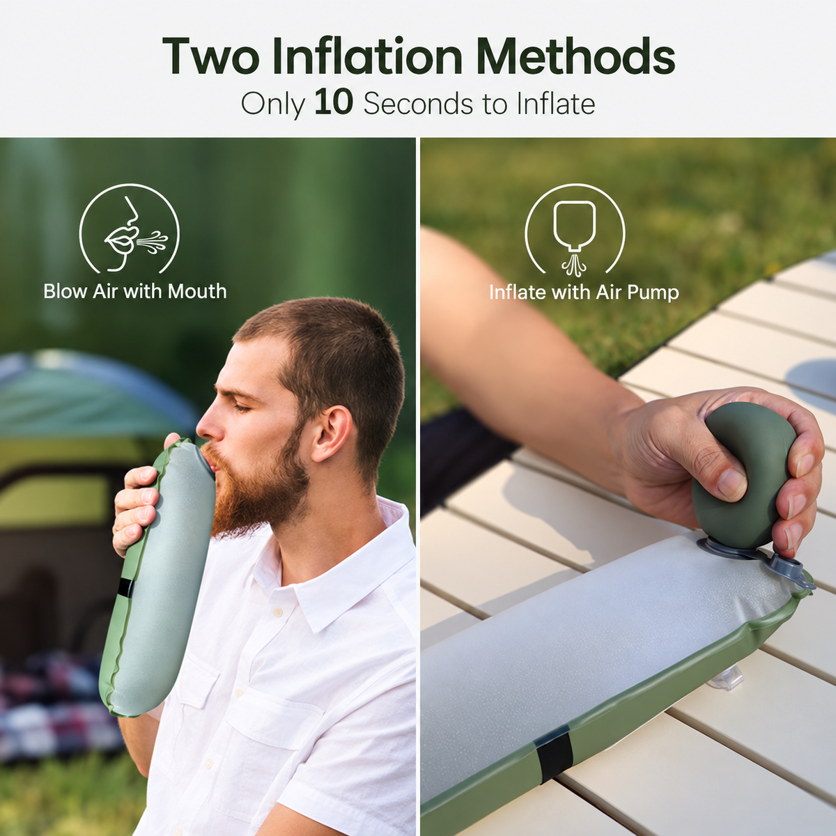 AirGlow Inflatable Camping Light