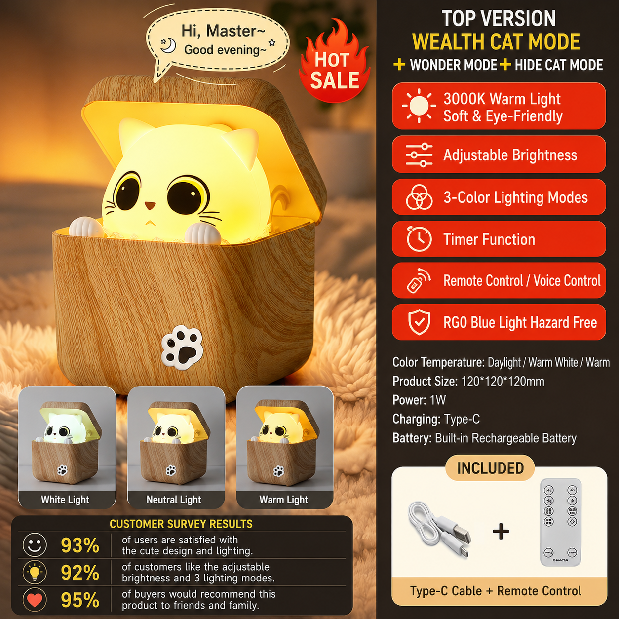 Smart Cat Lamp