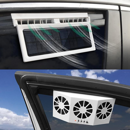 Solar Car Vent Fan