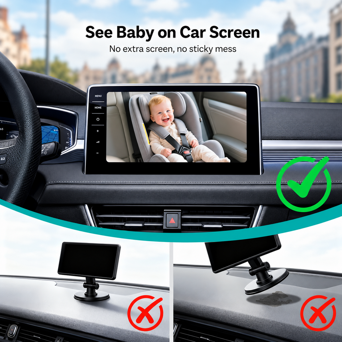 CarPlay Baby Cam