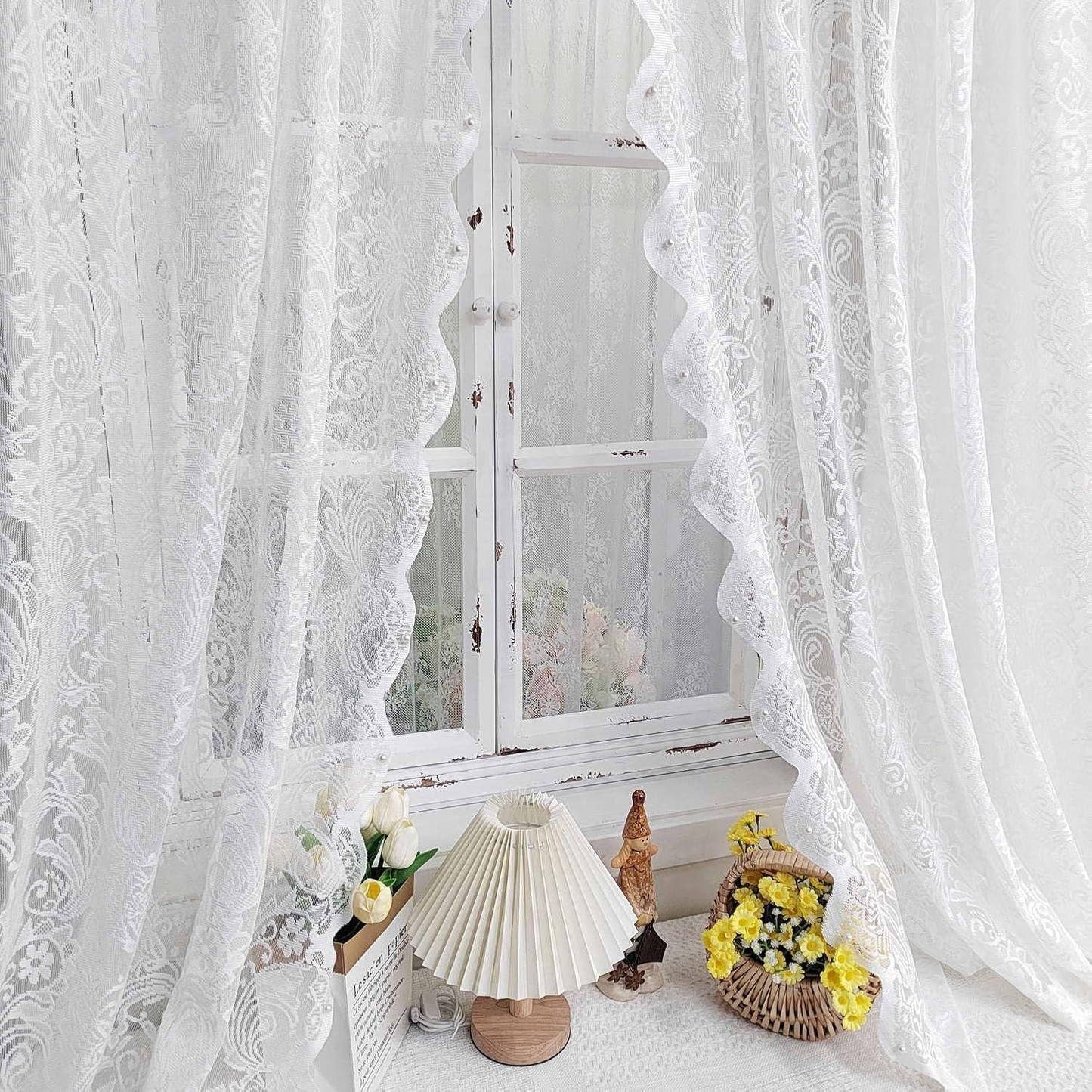 PearlLace Curtains