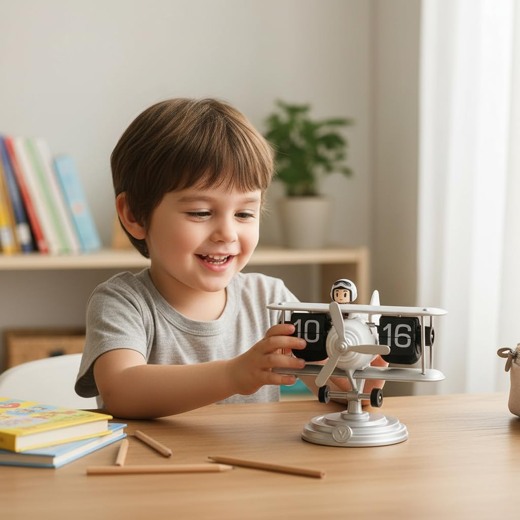Airplane Flip Clock