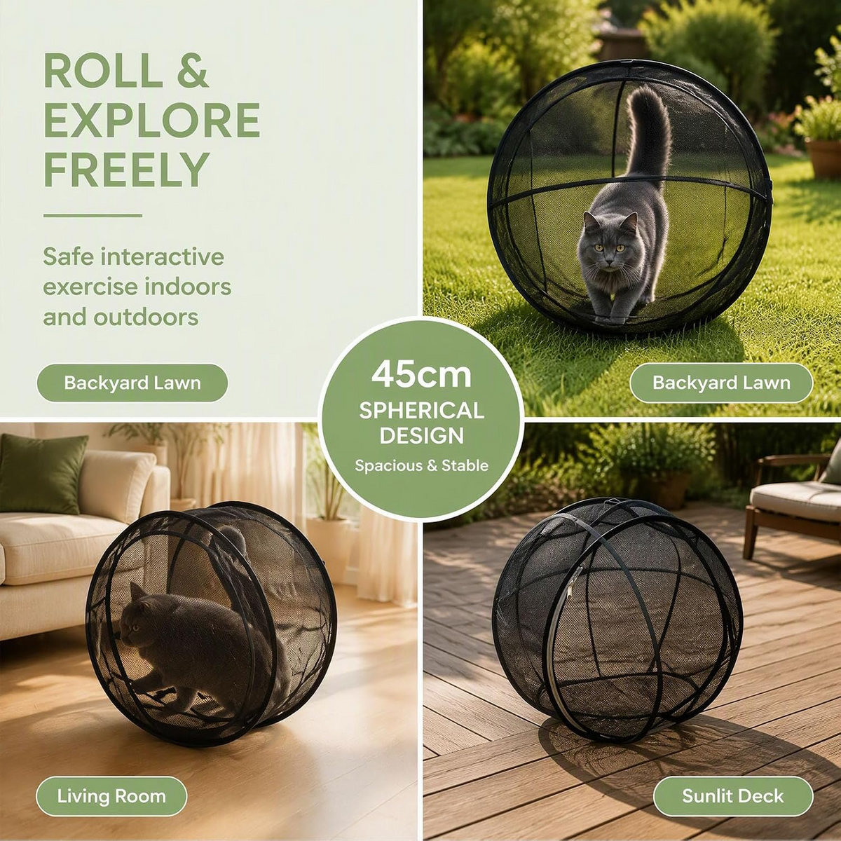RollPaw Cat Ball
