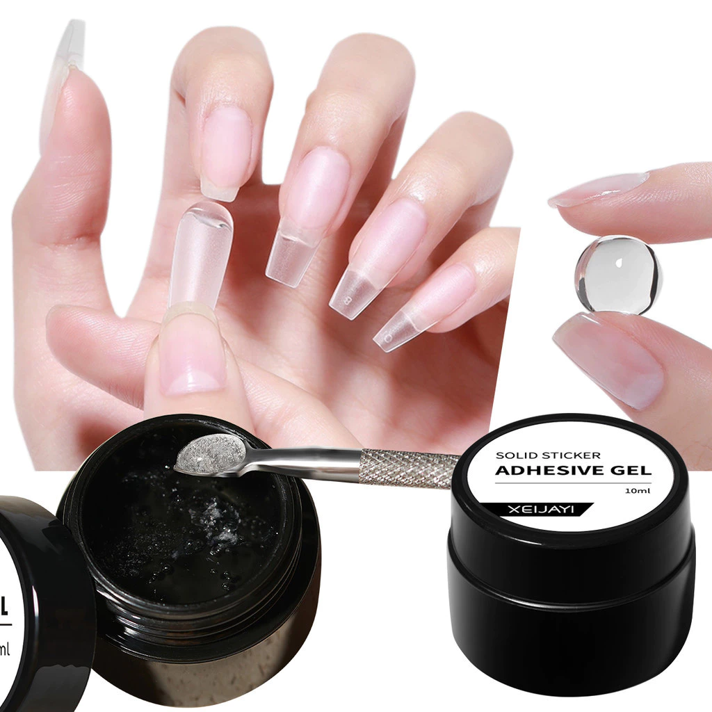 Solid Nail Glue Gel